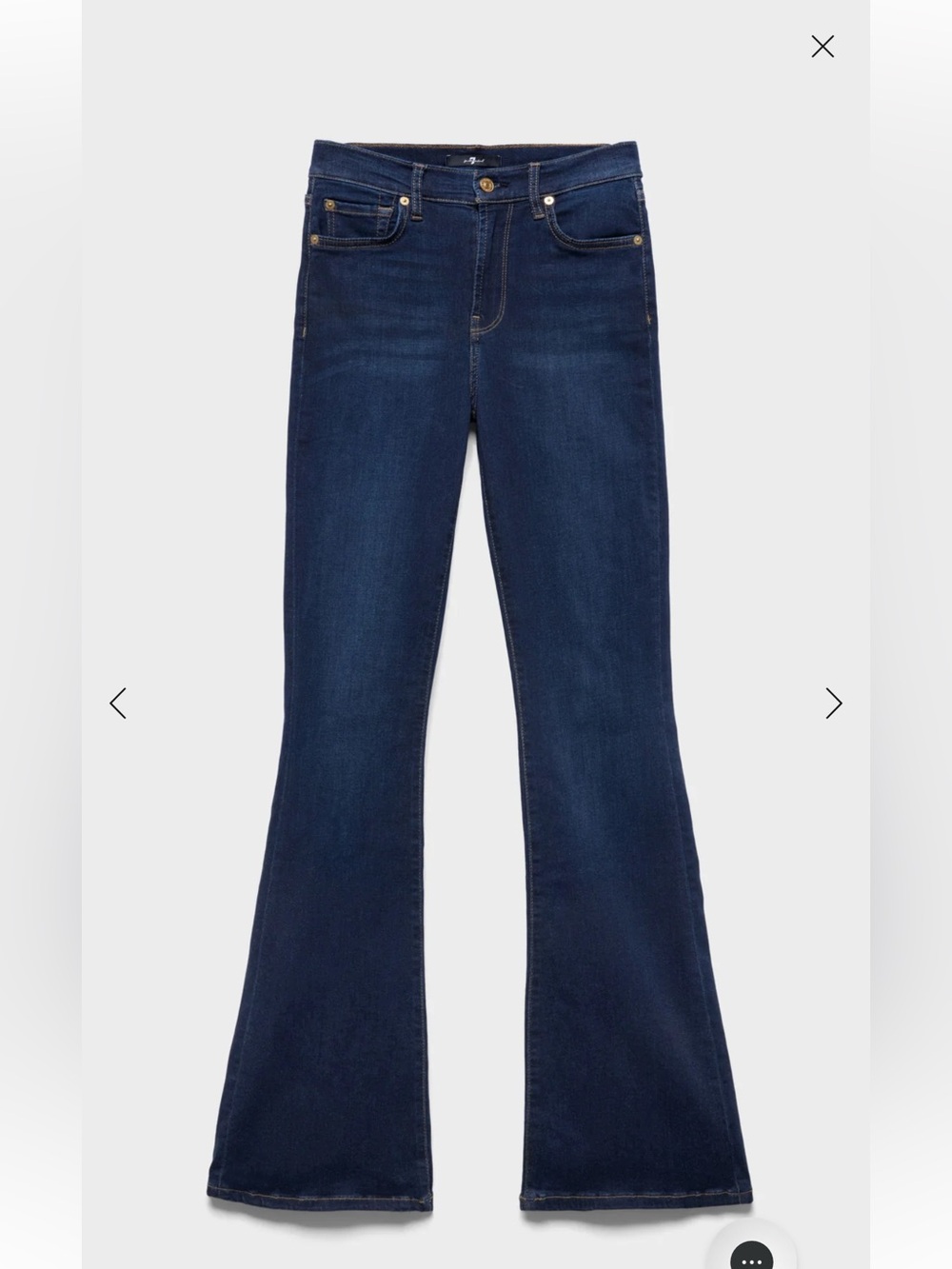 7 For All Mankind “High waist Ali Jean in Slim Illusion”